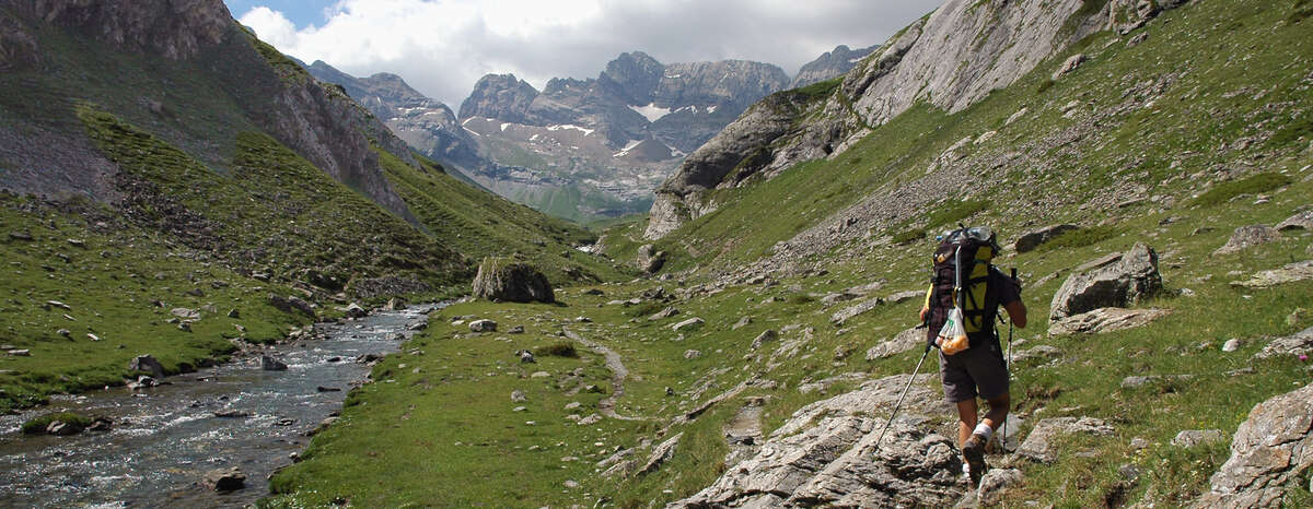 Défi sportif en montagne