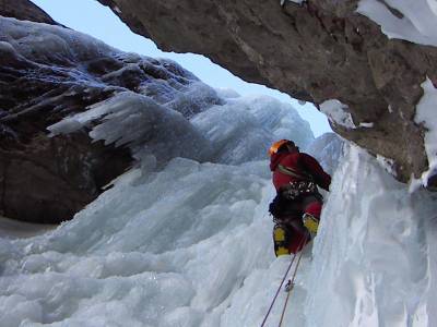 Cascade de glace Hautes-Pyrénées