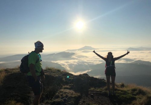 Trail matinal à Cauterets